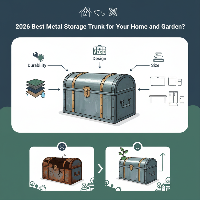 2026 Best Metal Storage Trunk for Your Home and Garden?