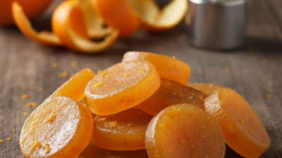 What is Orange Peel Flavor Press Candy and How Is It Made?