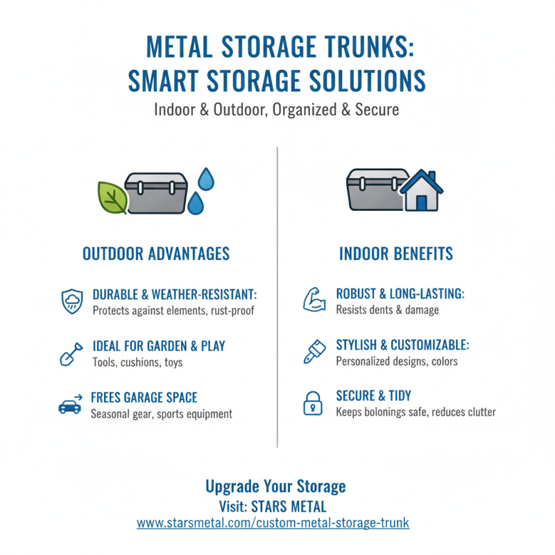 2026 Best Metal Storage Trunk for Your Home and Garden?