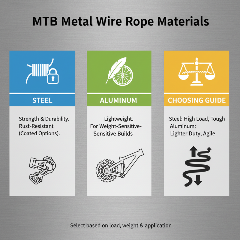 How to Choose the Best MTB Metal Wire Rope for Your Needs?