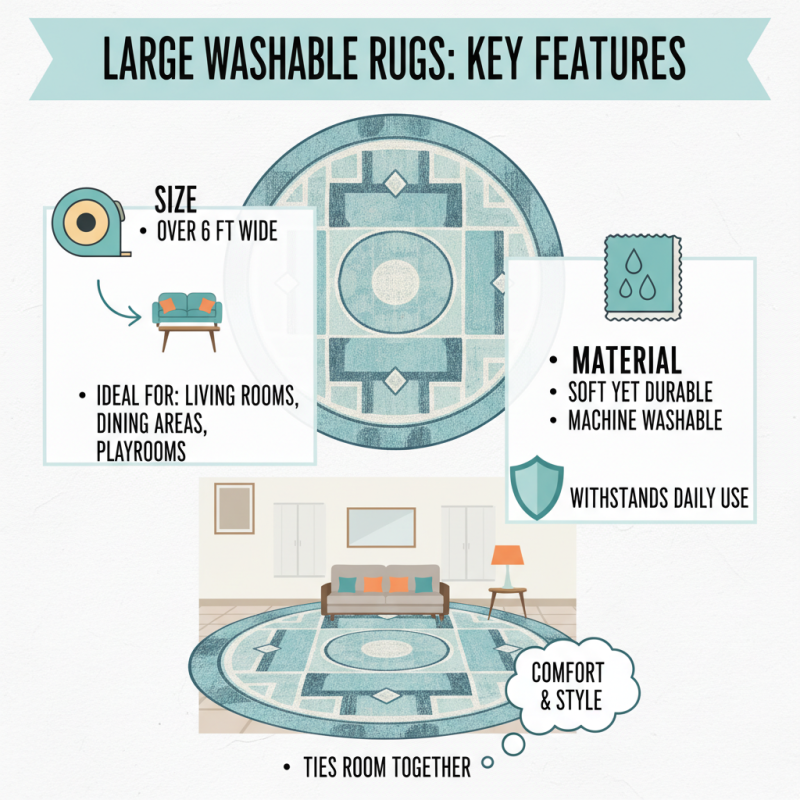 What is a Large Washable Rug and Why You Need One?