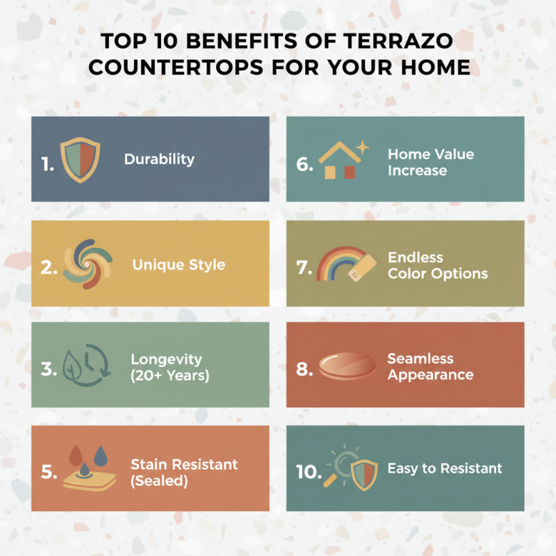 Top 10 Benefits of Terrazzo Countertops for Your Home?