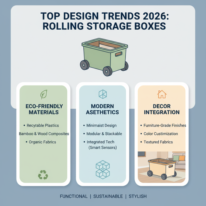 Top Rolling Storage Box Trends for 2026 Are You Prepared?