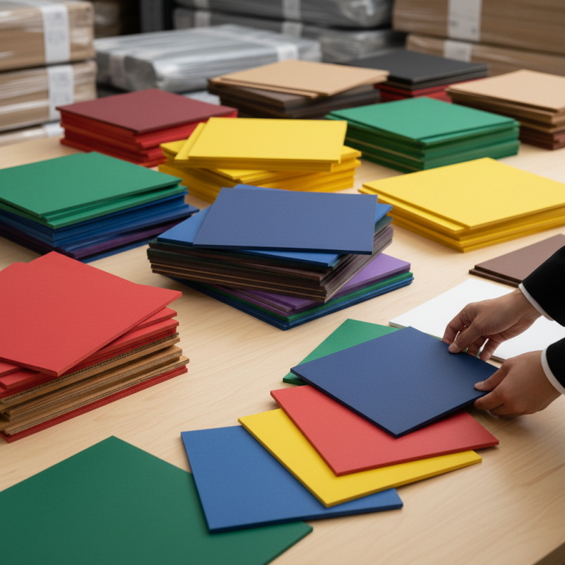 How to Choose the Best Wholesale China Color Cardboard for Your Business?