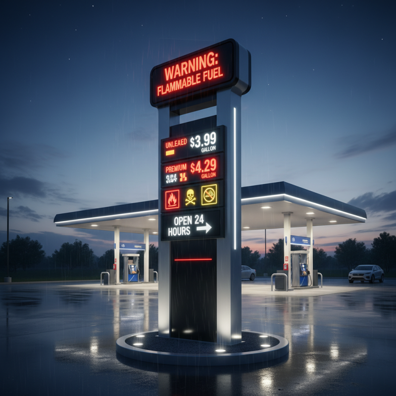 Top Warning Led Gas Sign for Safe Energy Usage in 2026?