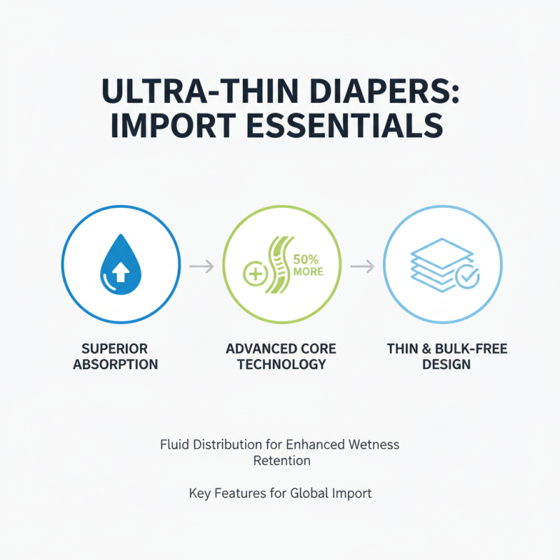 Ultra Thin Diaper Buying Tips for Global Importers