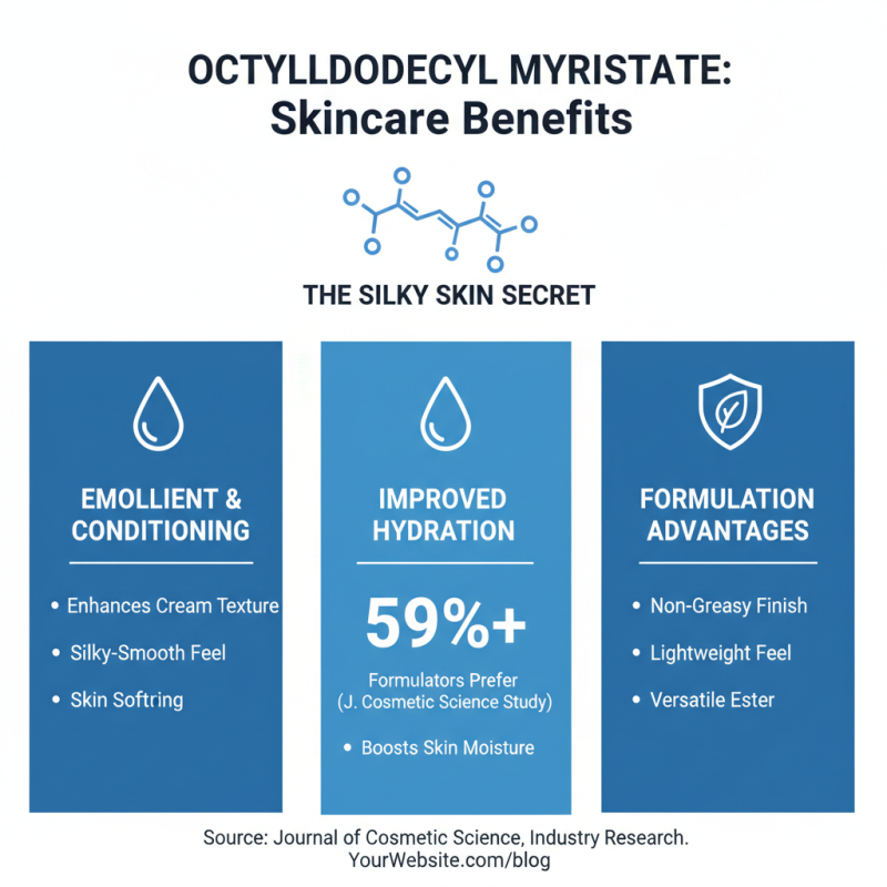 What is Octyldodecyl Myristate and its Uses in Cosmetics?