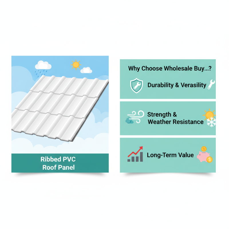 Why Choose Wholesale Buy Ribbed PVC Roof Panel for Your Next Project?