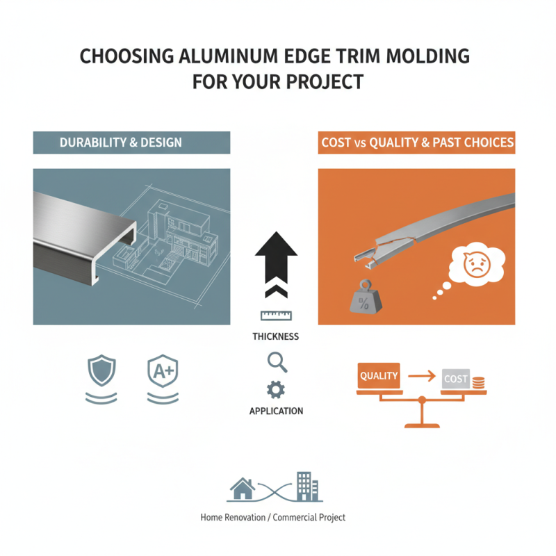 How to Choose the Best Aluminum Edge Trim Molding for Your Project?