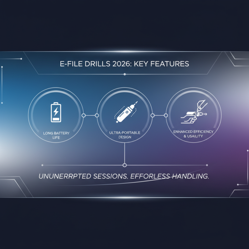 China Best E File Drill for Global Buyers in 2026?