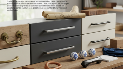 Why Choose the Right Furniture Handles for Your Home?