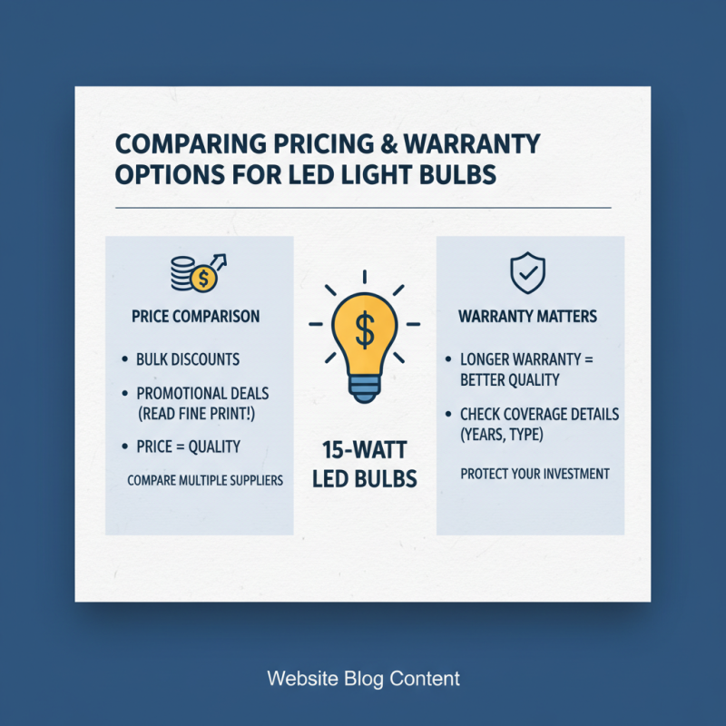 Top 10 Tips for Choosing the Best 15 Watt LED Light Bulbs Supplier?