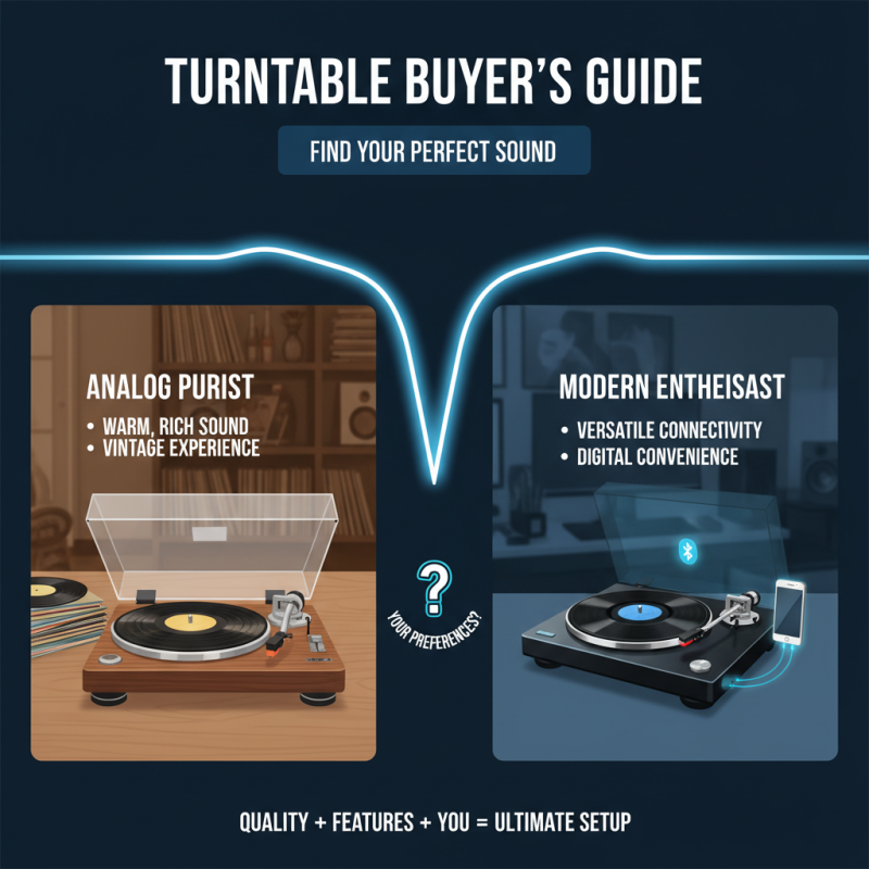 Why Choose a Turntable Record Player for Your Sound Experience?