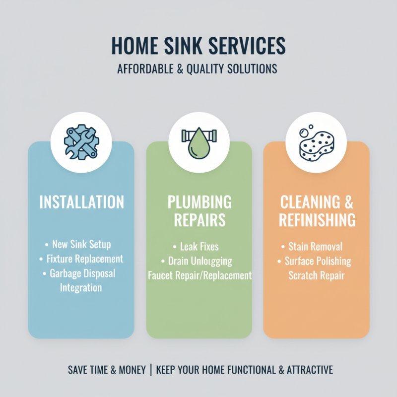 How to Find Cheap High-Quality Sink Sinks Service for Your Home?
