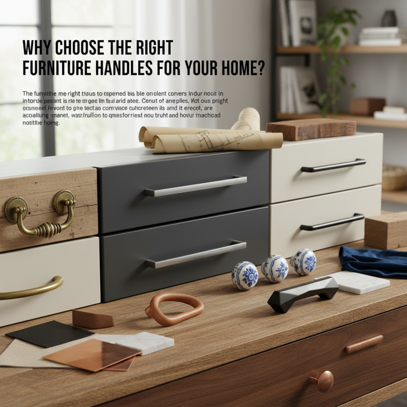 Why Choose the Right Furniture Handles for Your Home?