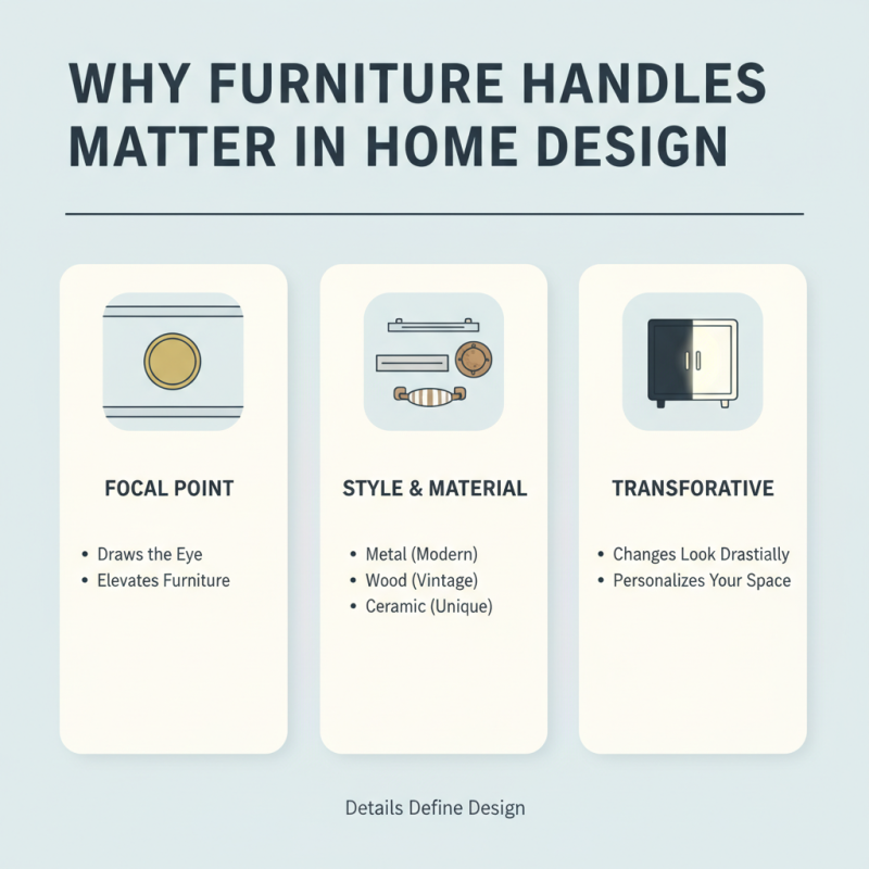 Why Choose the Right Furniture Handles for Your Home?
