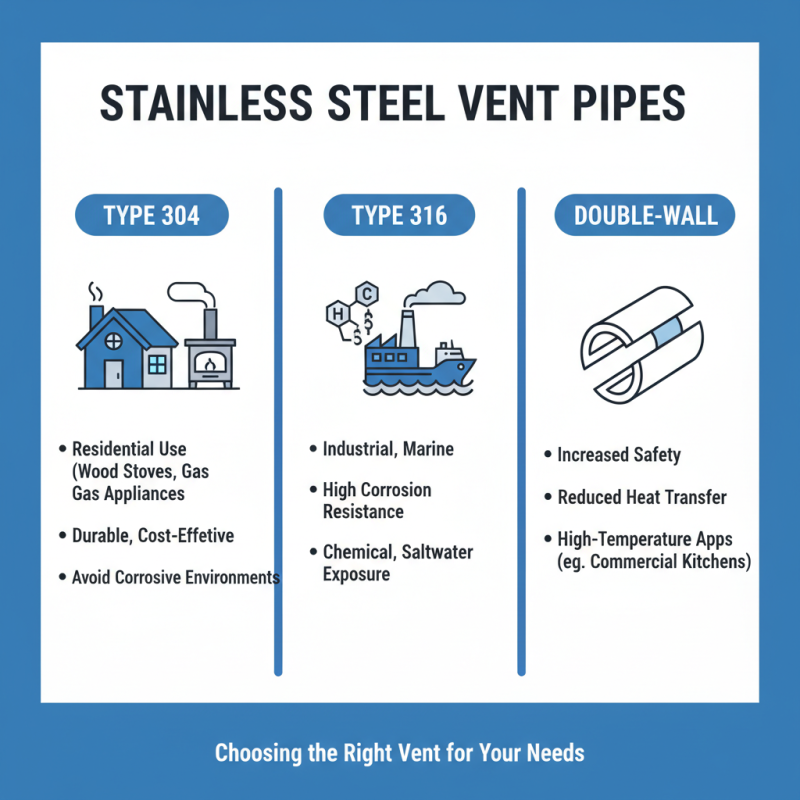 How to Choose the Best Stainless Steel Vent Pipe for Your Needs?