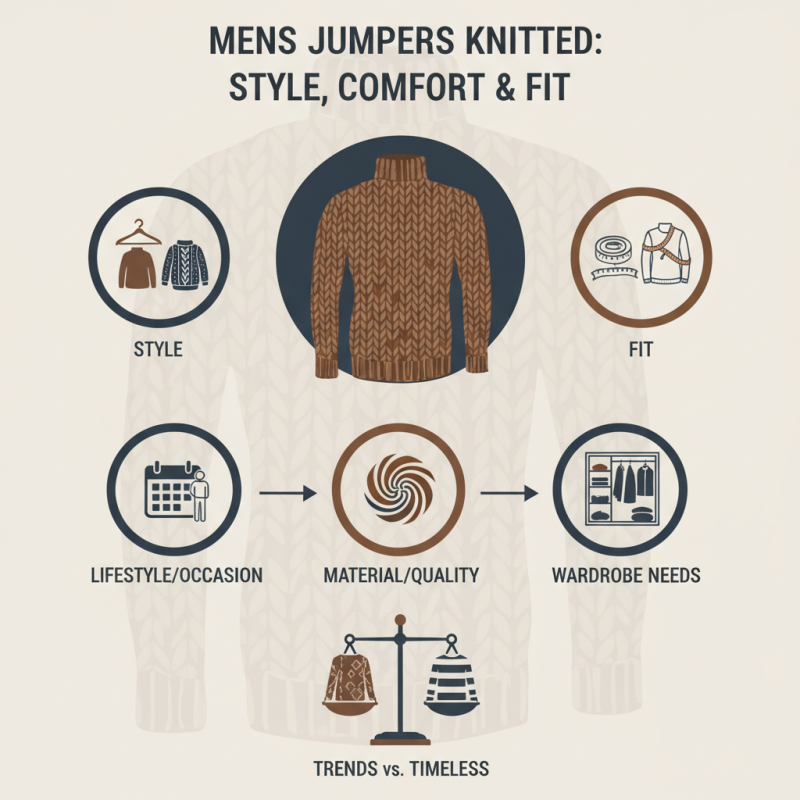 How to Choose the Best Mens Jumpers Knitted for Your Wardrobe?
