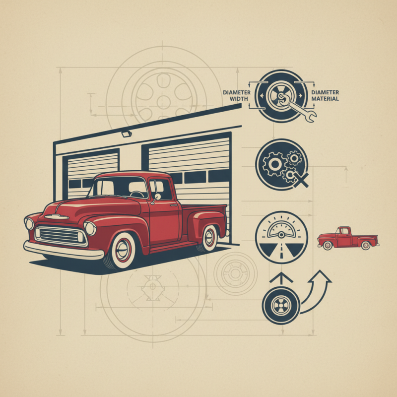 How to Choose Classic Truck Wheels for Your Vintage Ride?