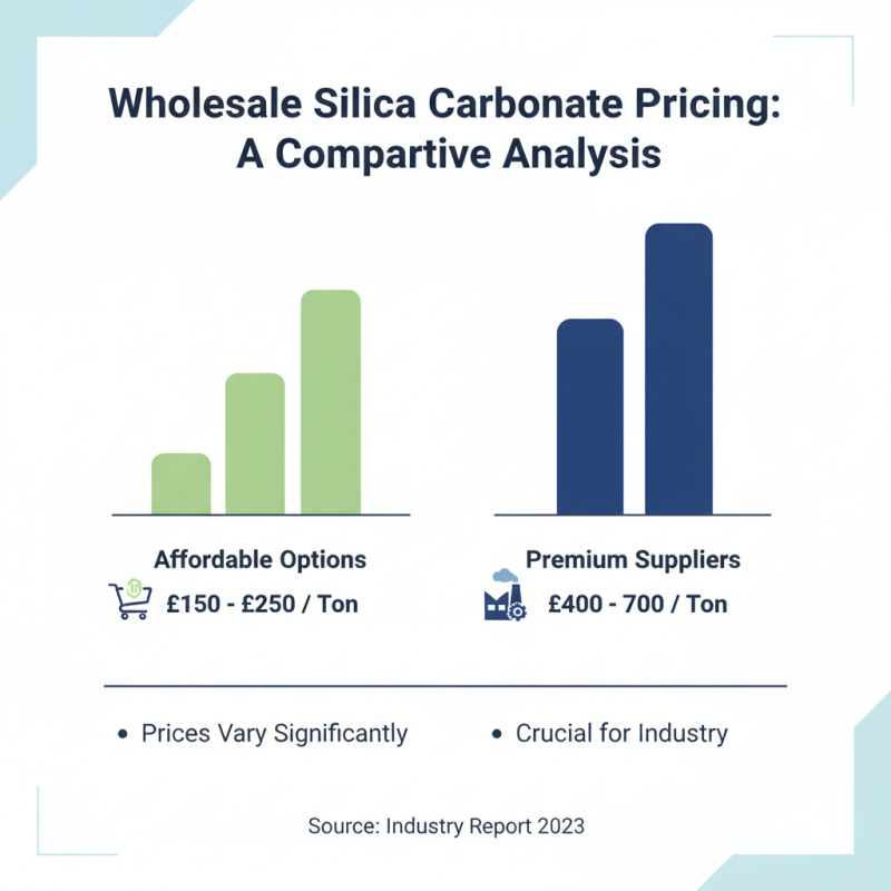 2026 Best High Quality Wholesale Silica Carbonate Options for Industry?