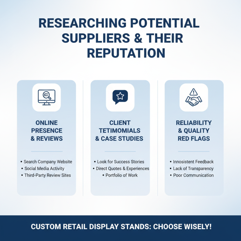 10 Essential Tips for Choosing the Best Custom High-Quality Retail Display Stands Supplier?