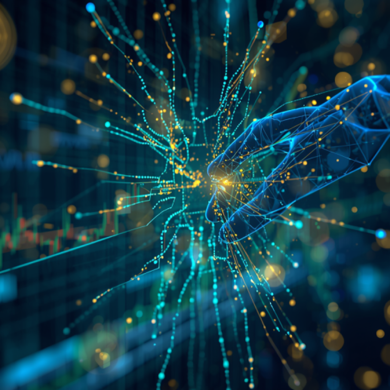Cómo la IA utiliza datos de criptomonedas en tiempo real para predecir las tendencias del mercado.