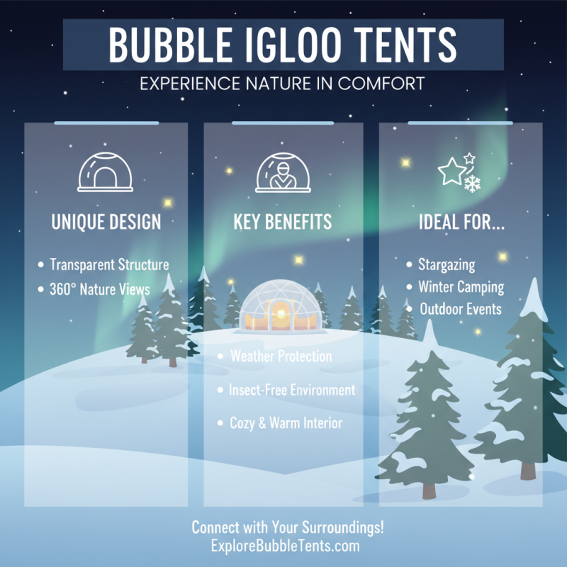 How to Choose the Best Bubble Igloo Tent for Your Needs?