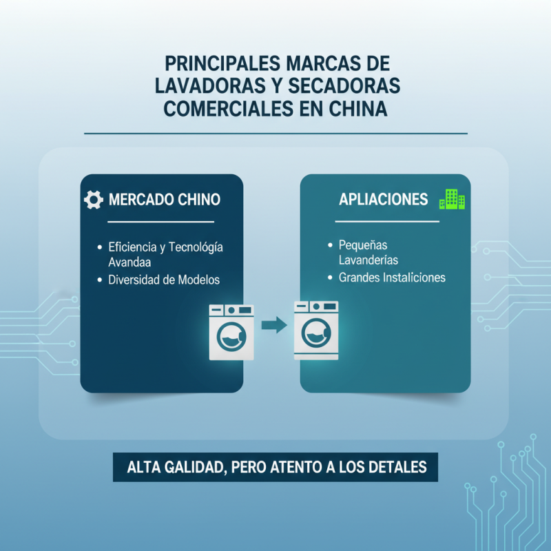 Las Mejores Lavadoras y Secadoras Comerciales de China?