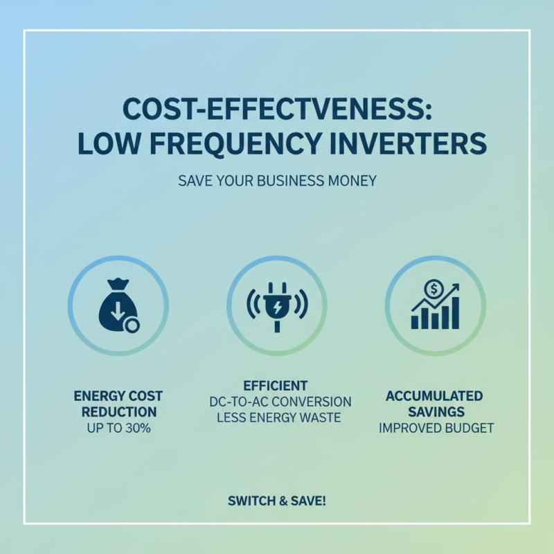 Why Choose a Wholesale China Low Frequency Inverter for Your Business?