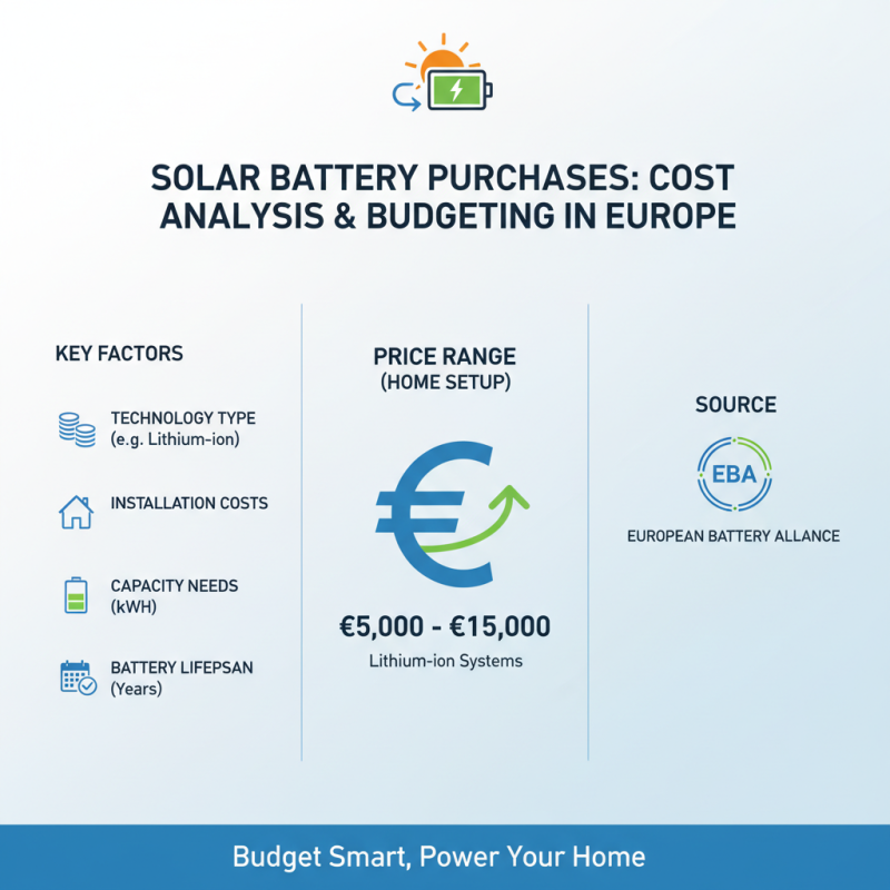 2026 Best Solar Battery Wholesale Europe Options Available?