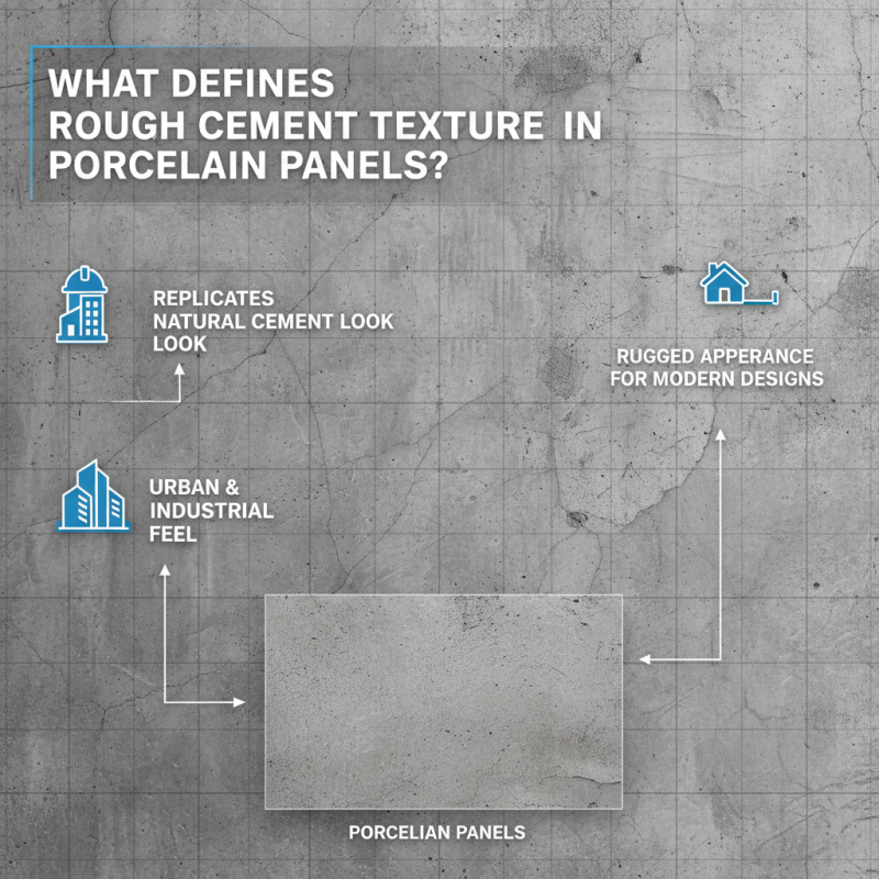 What is Rough Cement Texture Porcelain Panel and Its Benefits?
