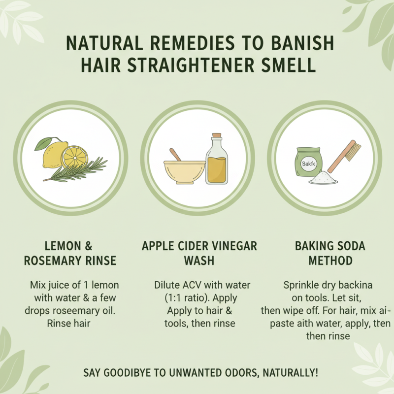 How To Eliminate Hair Straightener Odor Effectively?