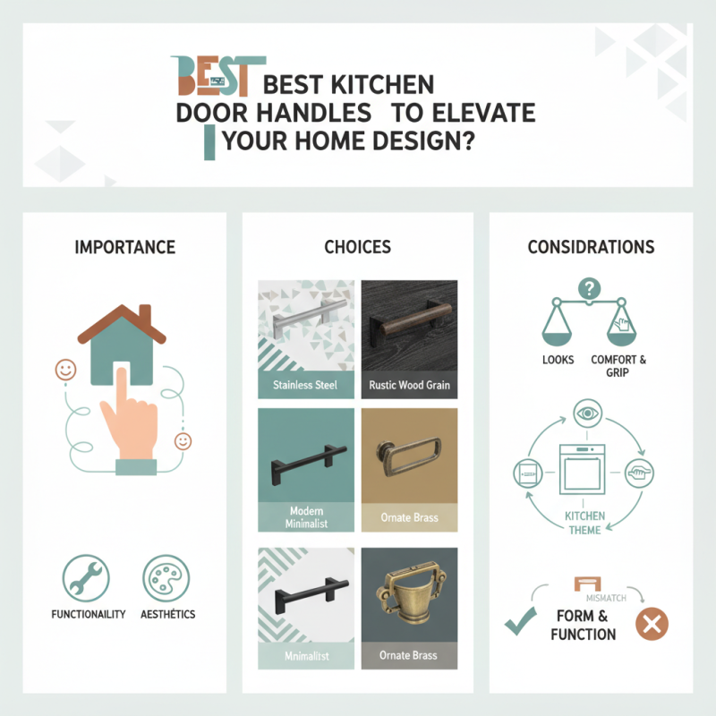 Best Kitchen Door Handles to Elevate Your Home Design?