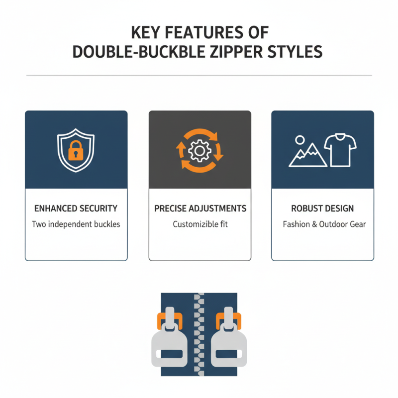 Top 10 Double-Buckle Zipper Styles for Global Buyers?