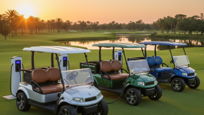 2026 Best Lithium Golf Cart Models for Eco Friendly Driving?