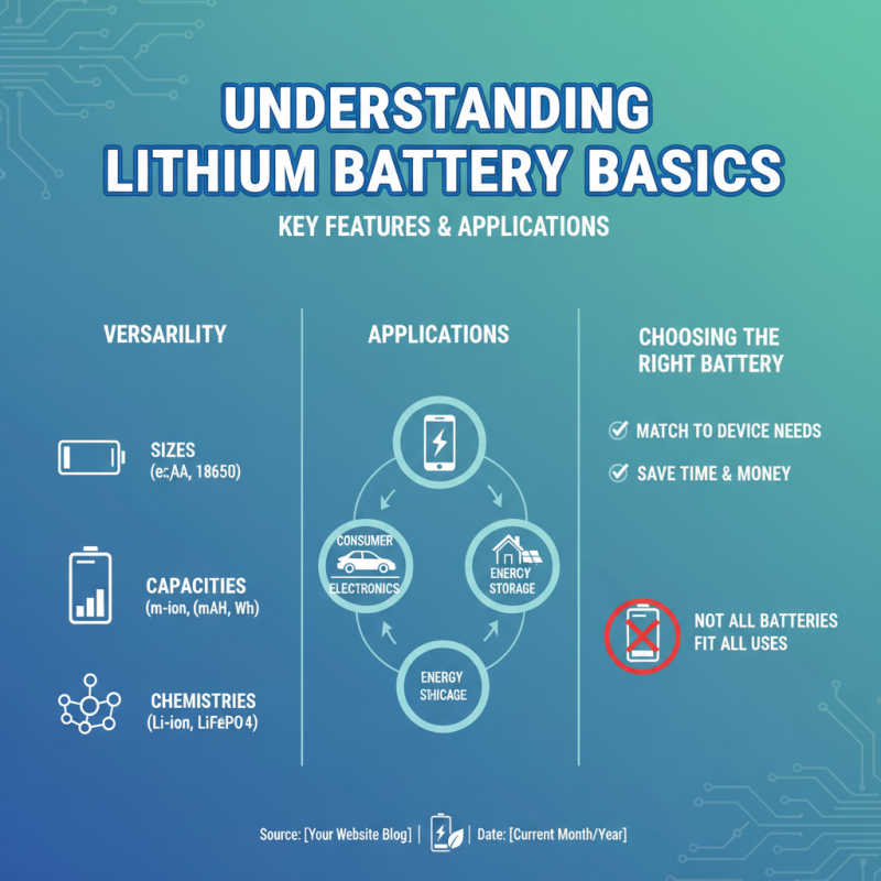 How to Choose the Best Lithium Battery for Your Needs?