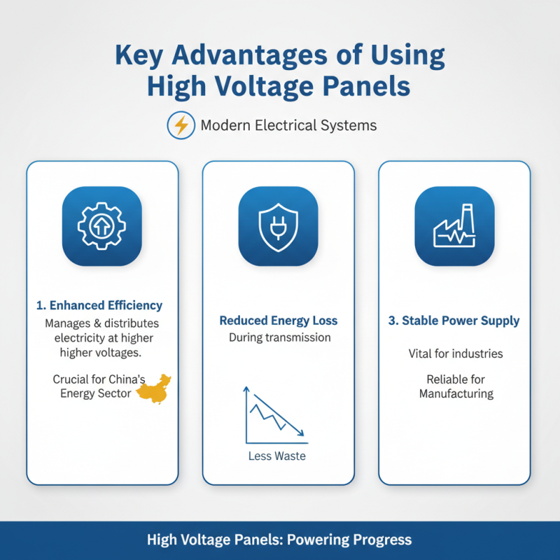 What Are the Top Benefits of High Voltage Panels in China?