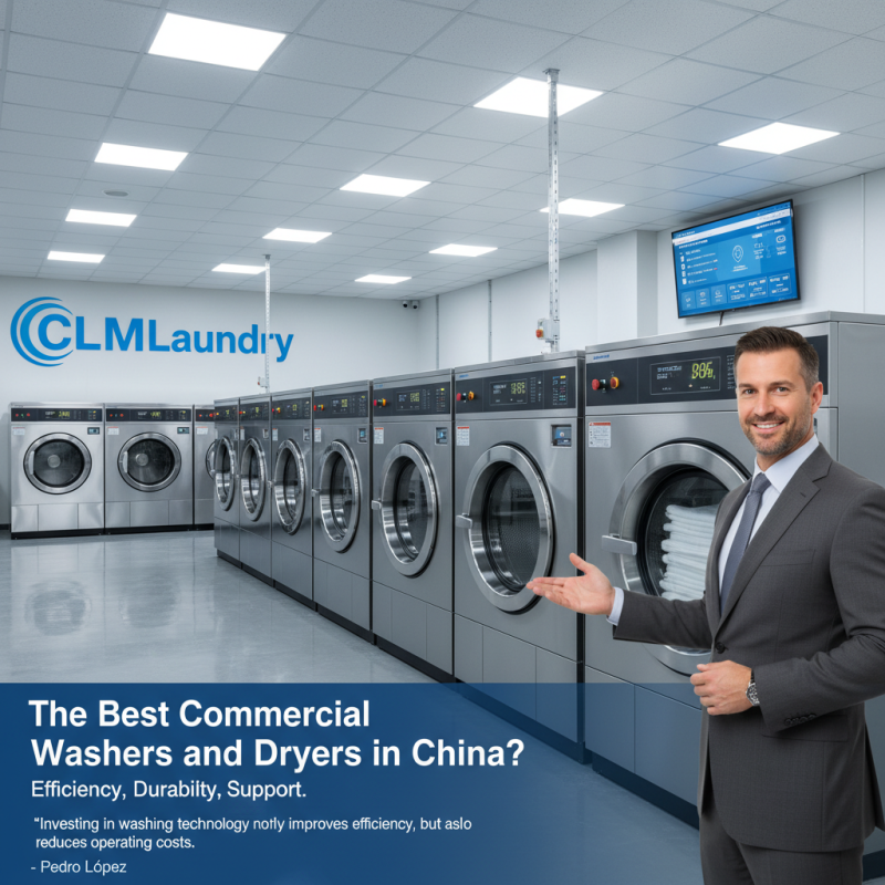 Las Mejores Lavadoras y Secadoras Comerciales de China?