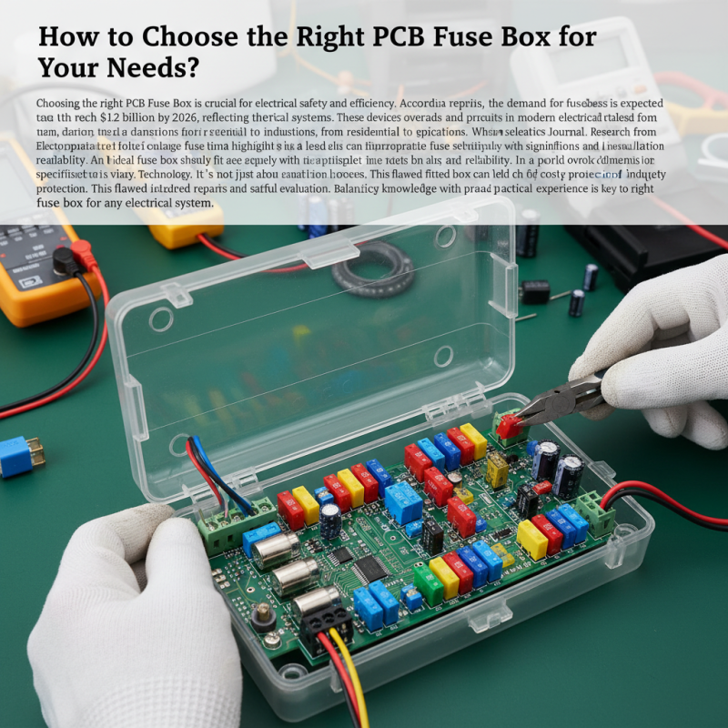 How to Choose the Right Pcb Fuse Box for Your Needs?