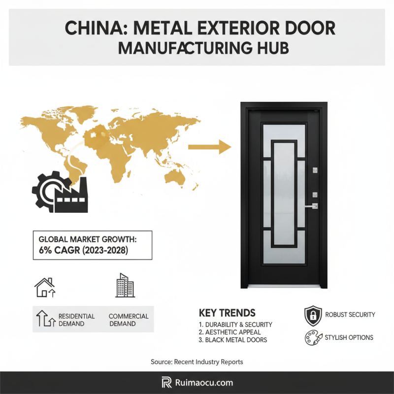 China Top Metal Exterior Doors for Global Buyers?