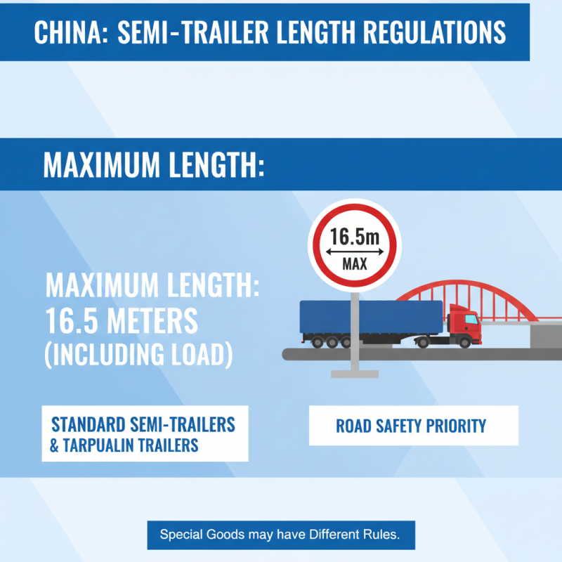What is the Maximum Length for a Semi Trailer in China?
