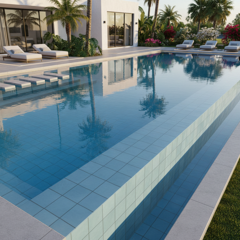 Discover the Benefits of Wholesale China Large Pool Tiles for Your Pool Design?