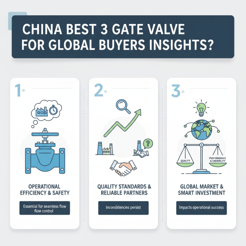 China Best 3 Gate Valve for Global Buyers Insights?