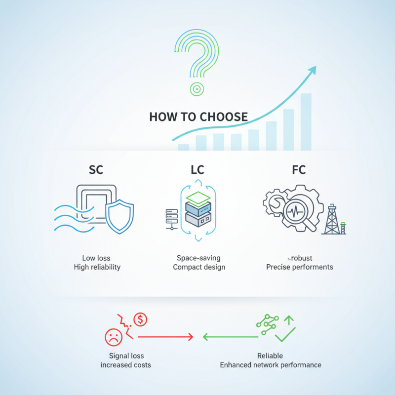How to Choose the Right SC LC FC Connectors for Your Needs?