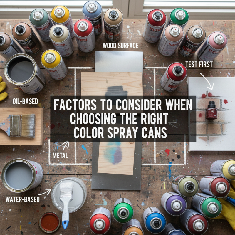 Essential Tips for Choosing Color Spray Cans for Your Projects?
