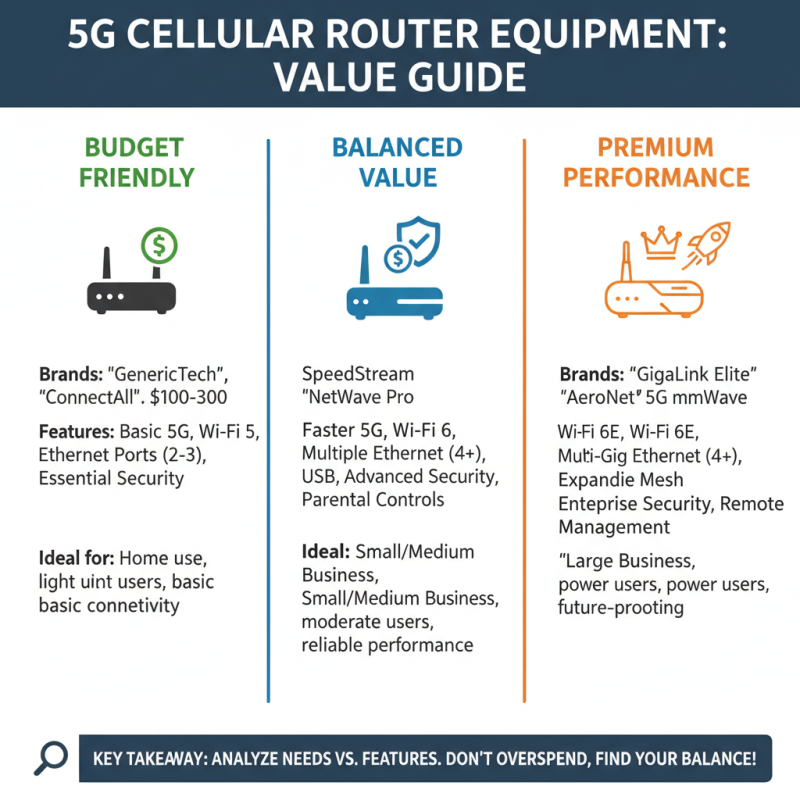 How to Choose the Best 5G Router Equipment for Your Needs?