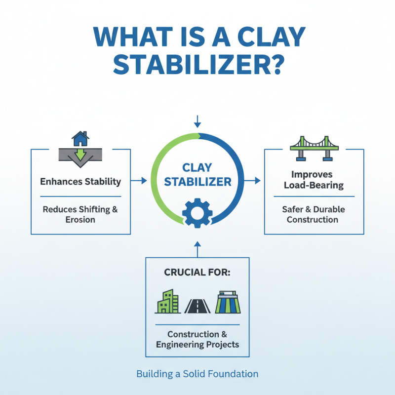 What is a clay stabilizer and how does it work?