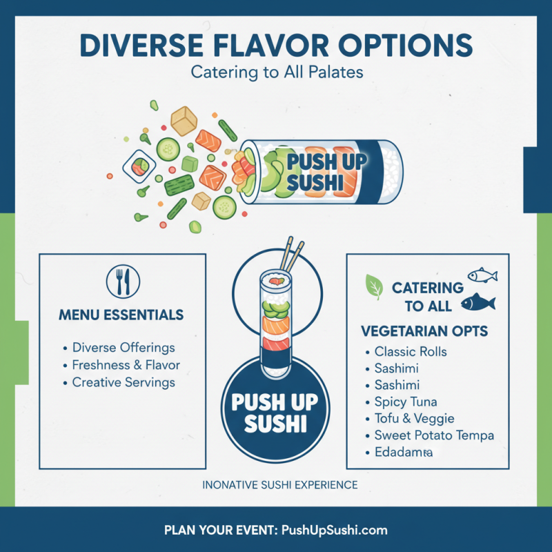 Why Choose Push Up Sushi for Your Next Catering Event?