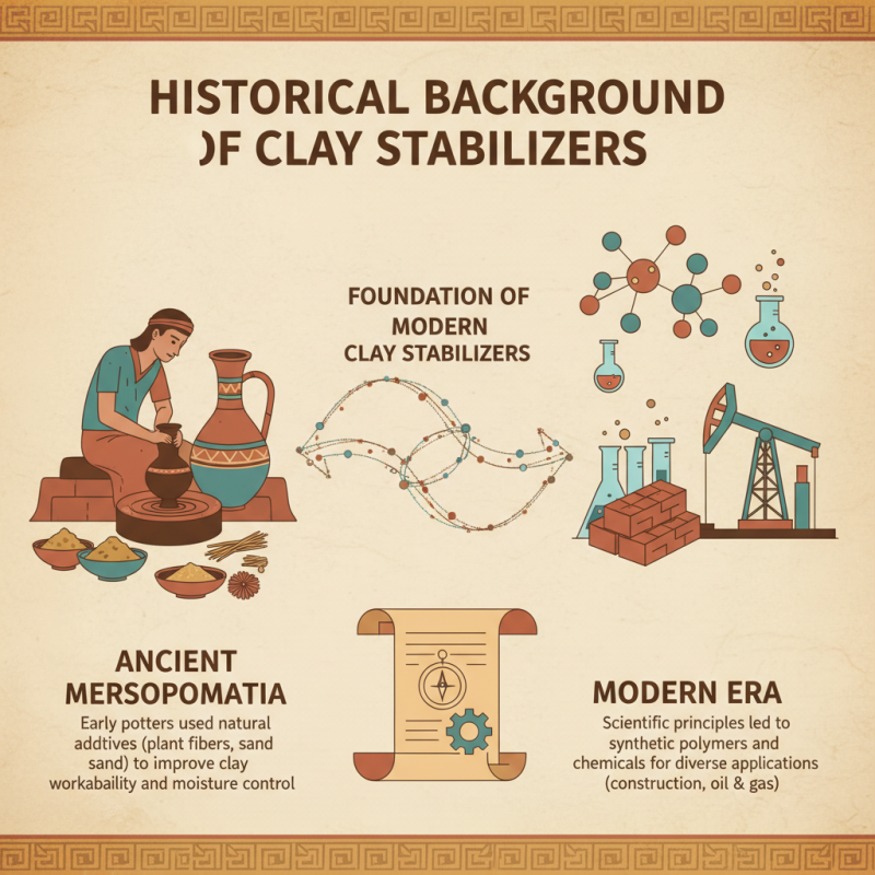 What is a clay stabilizer and how does it work?