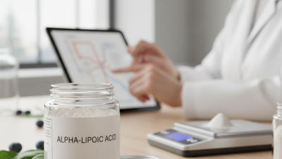 ¿Cómo comprar ácido lipoico al por mayor para tu negocio de salud?